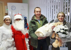 В первый день Нового года в Гродно на свет появились тринадцать малышей